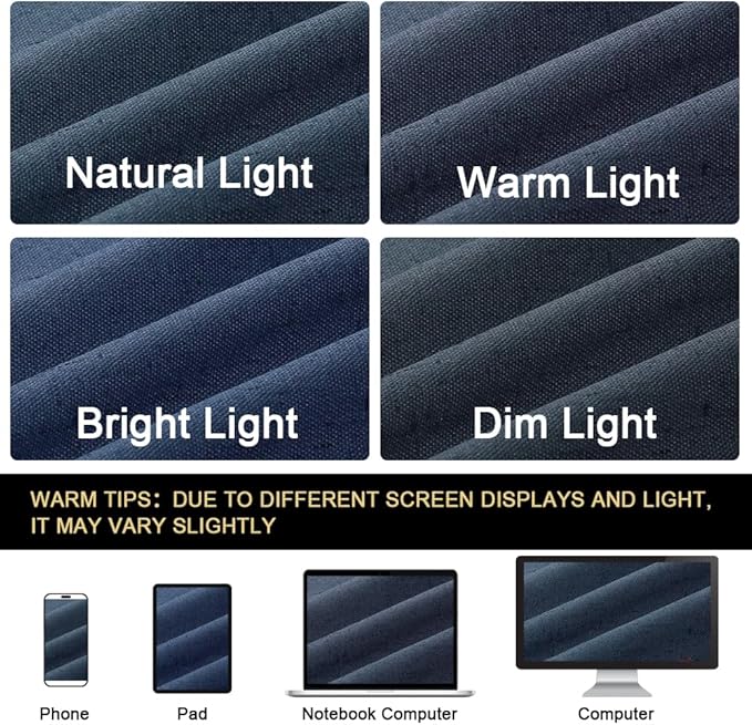PrinceDeco 100% Blackout Curtains Extra Wide Patio Door Curtain Blackout Curtains for Living Room Sound Proof Curtains Room Divider Grommet Curtain Drapes for Bedroom,W100 X L84 Inch, Navy