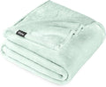 Bare Home Fleece Blanket - King Size - Ultra-Soft Lightweight for Bed, Sofa, and Couch - Luxury Microplush - Cozy Warm Blanket (King, Spring Mint)