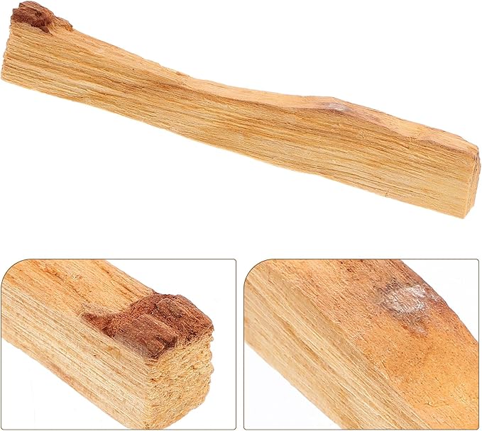 Purifying Holy Wooden Incense Sticks for Meditation Yoga Stress Relief Smudge Stick with Natural Aromatic Fragrance Compact Santo Incense for Home and Office Relaxation