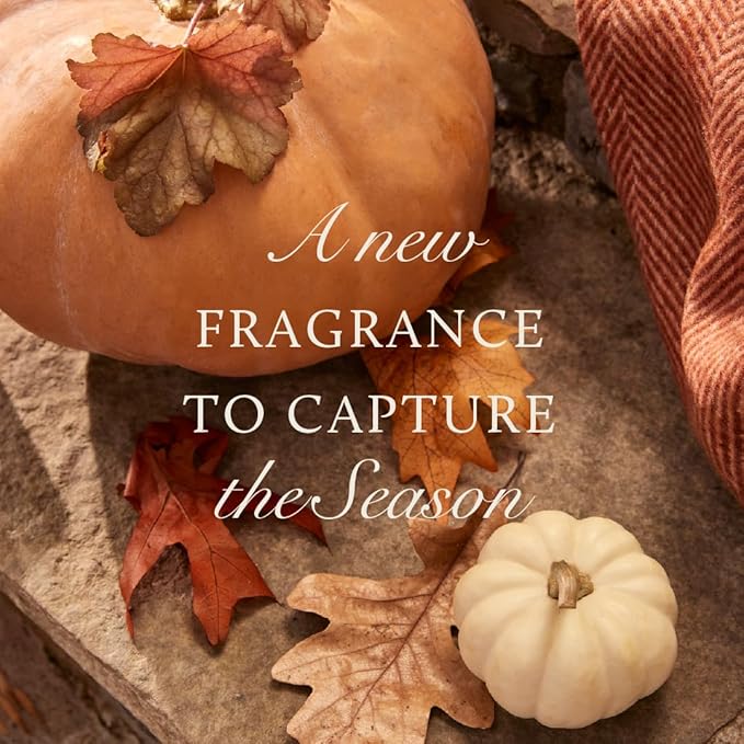 Thymes Scented Candles for Women & Men – Tin with Lid – Luxury Home Decor – Pumpkin Candles with Notes of Nutmeg, Cinnamon, Clove, & Orange Peel – Fall Decor (Pumpkin Laurel, 6.5 oz)