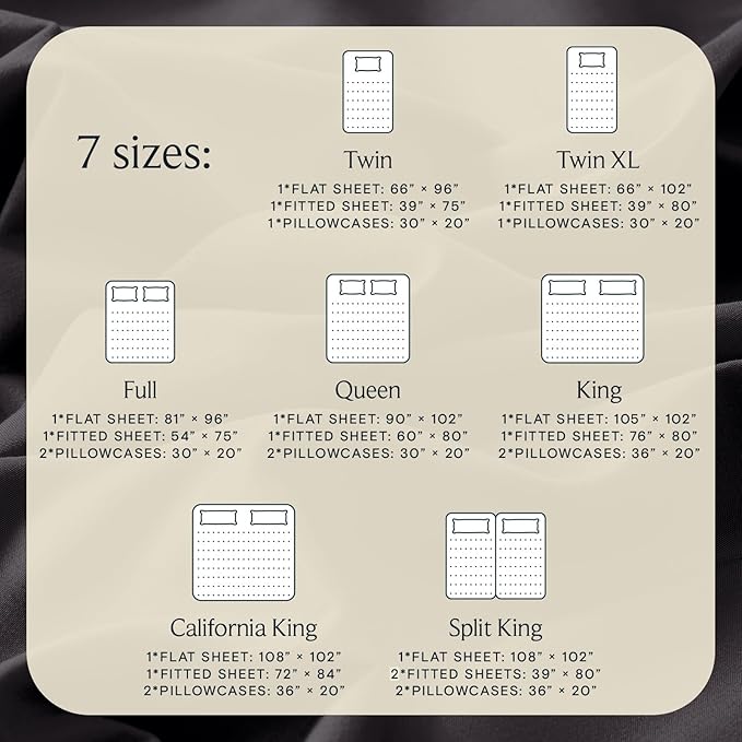 LuxClub 4 PC California King Sheet Set, Deep Pockets Wrinkle Free Cooling Bed Sheets Hotel Bedding for Women, Men, Includes 1 Fitted Sheet, 1 Flat Sheet and 2 Pillowcases-Black
