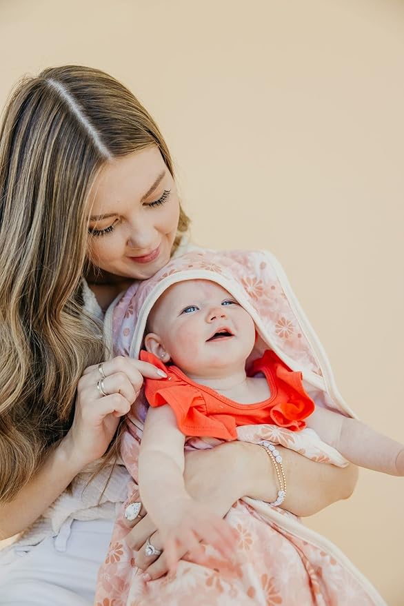 Copper Pearl Hooded Bath Towels Premium Knit/Terry Cloth Baby Towels with Hood, Pockets, and Cool Designs - Great to Gift and Make Bath Time Fun - Baby Bath Towel, Penny