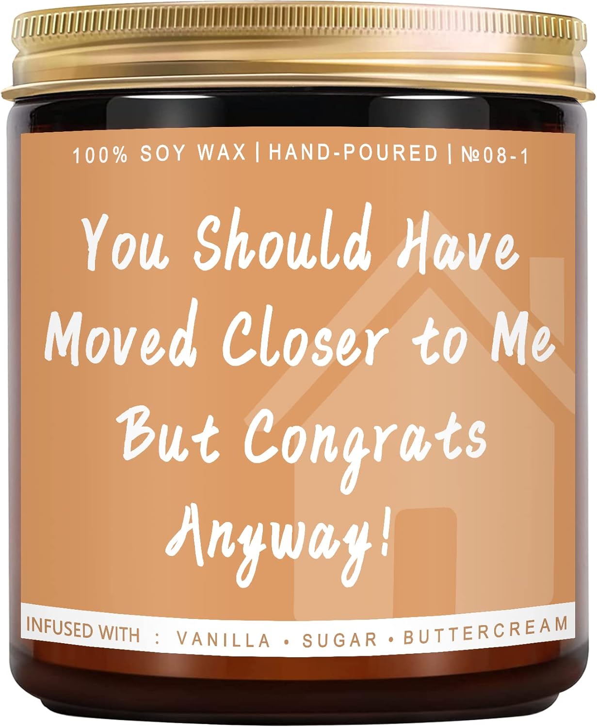 Auelife House Warming Gifts New Home, Housewarming Candle, Unique House Warming Gift, New House Gift, New House Candles for Home, Homeowner Gifts for Friend, Family, Women, Men