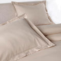 PeachSkinSheets 1500tc Level of Softness Soft Cooling Duvet Cover Set | Queen/Full Size - Toasted Marshmallow
