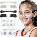 WR01B Girls Nose Guard for Broken Nose Adjustable Basketball Soccer Sports Face Mask with Padding for Youth Teens