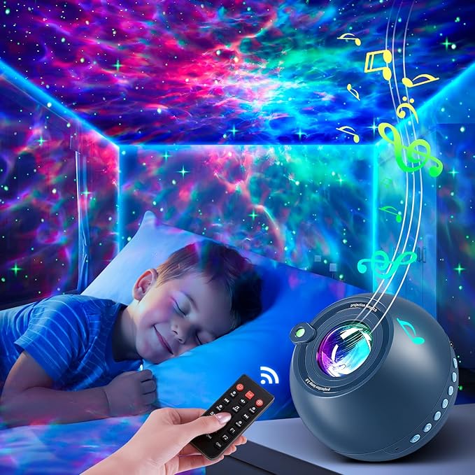 PIKOY INS Northern Lights Projector Star Projector Brown