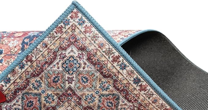 Gertmenian Indoor Boho Rug - 2x6 Runner, Non Slip, Super Strong, Ideal for High Traffic Areas in Entryway, Bedroom, Kitchen - Cinzia, Bronze, 28506