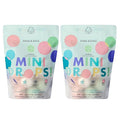 Dabble & Dollop Mini Bath Bombs, 100% Natural Droplets for Kids, Soothing Scents - Resealable Pouches, Fizzy, Moisturizing & Fun, Vegan, Gluten-Free, Cruelty-Free (Set of 24)