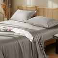 LBRO2M 1000 Thread Count 100% Egyptian Cotton Sheets Set Twin XL, 3 Piece Sets Bed Sheet Deep Pocket Sheet Set 16" Soft Comfortable All Season (Twin XL, Taupe)