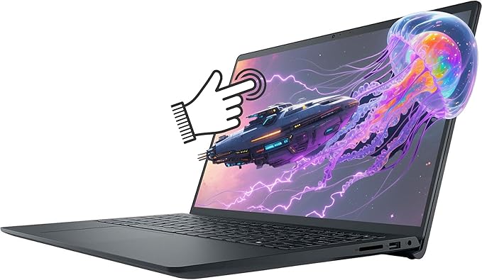 Dell Inspiron 15 3000 Touchscreen Laptop 15.6" FHD (1920x1080) IPS, 13th Gen Intel 10 Cores i5 Processor Up to 4.6GHz, 16GB RAM 1TB SSD, WiFi 6, Copilot, Windows 11