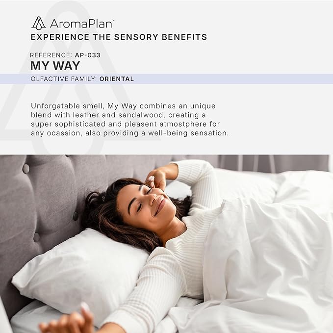 AromaPlan Hotel Scents My Way 5 Fl Oz (2 Pack), Luxury Aroma & Hotel Fragrance Diffuser Oil- Hotel Diffuser Oil for Aromatherapy- USA Made, Bigger Bottle, Bolder Aroma & Longer Lasting