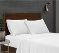 London Fog Garment Washed Solid Sheet Set White Microfiber 5-Piece Split King Sheet Set, Solid Themed, Deep Pocket, Adult and Teen, Oeko-TEX Certified
