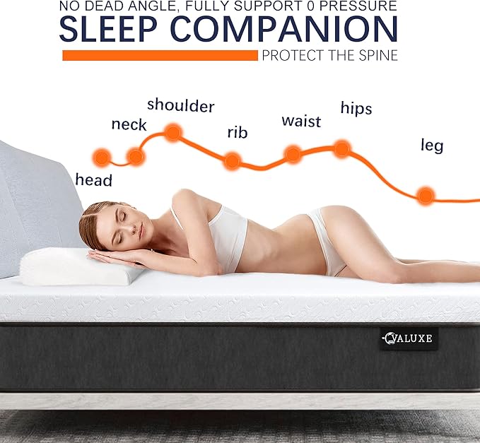 3 Inch Gel Memory Foam Mattress Topper Full Size High Density Cooling Pad Pressure Relief Bed Topper (with Removable & Washable Bamboo Cover)