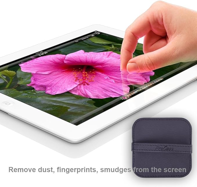 4 Pack ProCase Screen Wipes, Screen Cleaning Wipes Pad for TV Laptop Computer Phone iPad Watch MacBook Electronic Wipes for Cellphone Tablet Camera and Other Electronics -Black