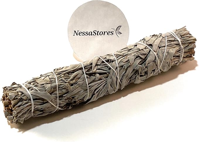 NessaStores - California White Sage Smudge Incense 9" Bundle #JC-139 (24 pcs)
