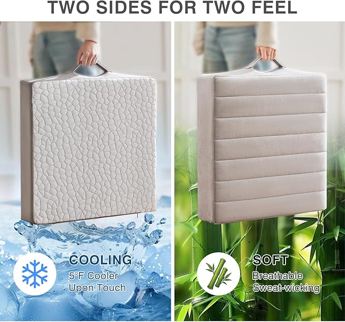22 inch Floor Pillow for Adults and Kids - Meditation Cushions and Yoga Cushion for Floor Sitting - Ideal for Living Room and Outdoor Use - Machine Washable (Light Gray)