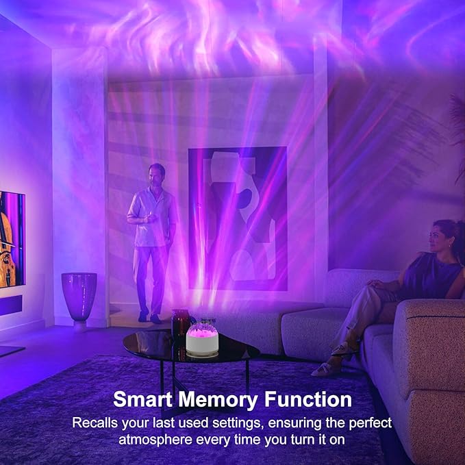 Northern Lights Projector, 13 Colors Aurora Night Light Projector for Bedroom, 3 Timers, Remote Galaxy Light Projector, Memory Function Dimmable Mood Lighting for Playroom Kids Teen Girl Gift