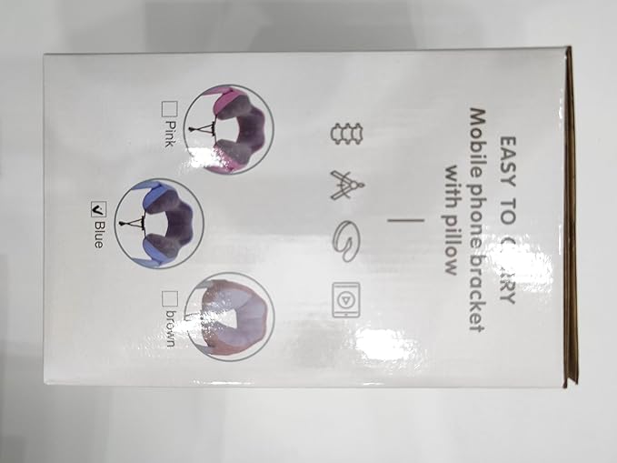 Moko Neck Phone Holder, Lazy Gooseneck Phone Pillow Holder Bracket,360°Rotation Universal Mobile Phone Tablet Stand for 4"-11" Devices, fits iPhone 12/12 Pro Max, Galaxy S21,iPad Air/Pro 11, Blue