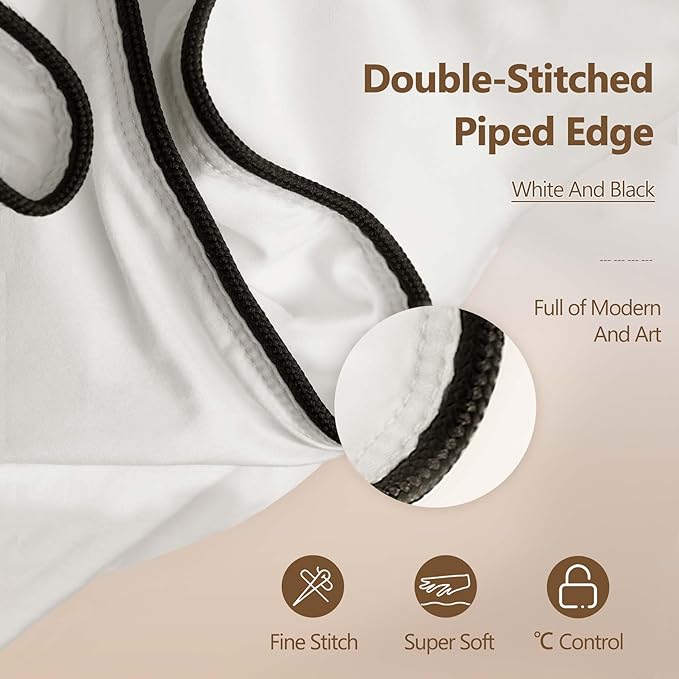 Extra Fluffy White Goose Down Comforter King Size - All Season Down Duvet Insert, Luxury Hotel Bedding Comforters, Medium Warmth, Oeko Certified 480 Thread Count, High Fill Power, 106x90 Inches