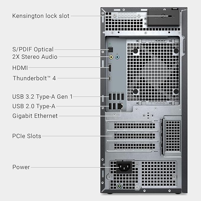 Dell Tower Plus EBT2250 Desktop Computer - Series 2 Intel Core Ultra 9 285 24-Core Processor up to 5.6 GHz, 32GB DDR5 RAM, 16TB (2 x 8TB) SSD, Intel UHD Graphics 770, Windows 11 Pro, Graphite