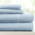 Linen Market Bed Sheets for Twin Size Bed (Light Blue) - Sleep Better Than Ever with These Soft and Cooling Twin Sheets - Deep Pocket Fits 16" Thick Beds - 3 Piece Twin Sheet Set