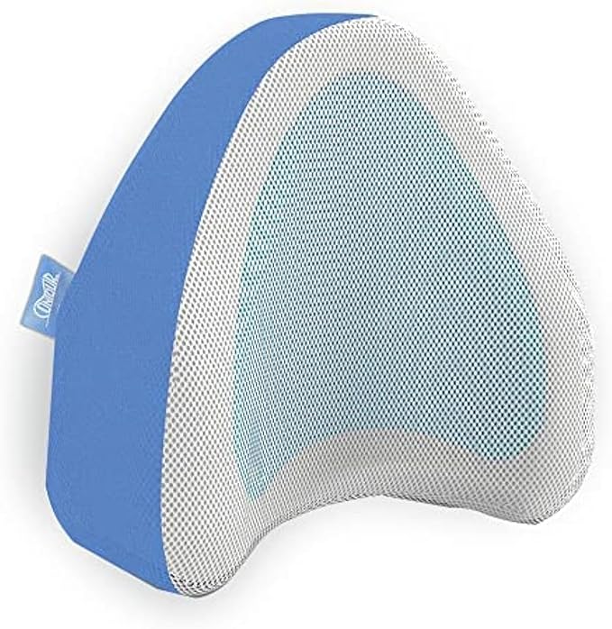 Contour Legacy Cool Leg & Knee Foam Support Pillow for Side Sleepers Soothing Relief for Back, HIPS, Knees, Joints, Nerves & Muscles