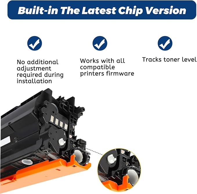 655A Toner Cartridge,Replacement for HP 655 A CF450A for HP Color Laserjet Enterprise M652 M653 M652n M652 M653dn M653x M653,Black Cyan Yellow Magenta,4 Pack