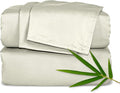 Pure Bamboo California King Sheets, Genuine 100% Organic Viscose Derived from Bamboo Bed Sheet Set, Soft & Cooling, Double Stitching, 2 Year Quality Promise (California King, Birch)