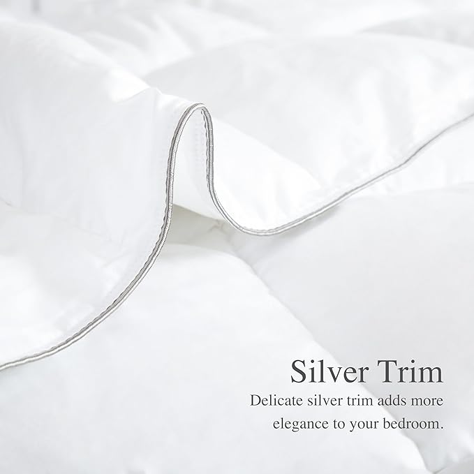 sunflower Down Alternative California King Size Lightweight 100% Cotton Shell Bedding Cal King Comforter Blanket for Hot Sleepers 96"x102" with Corner Tabs Soft Breathable Machine Washable