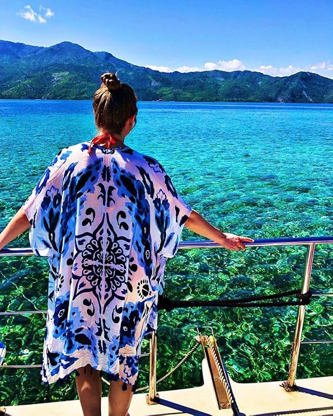 Moss Rose Women Summer Bikini Kimono Bathing Suit Cover Ups for Swimwear