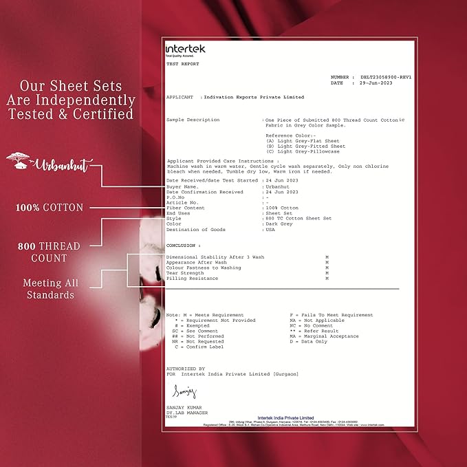 URBANHUT 800 Thread Count 100% Cotton Damask Full Size Sheets, 4 Piece Striped Full Size Bedsheets, Luxury Hotel Sheets Sateen Weave - Better Than Egyptian, 16" Elasticized Deep Pocket- Burgundy