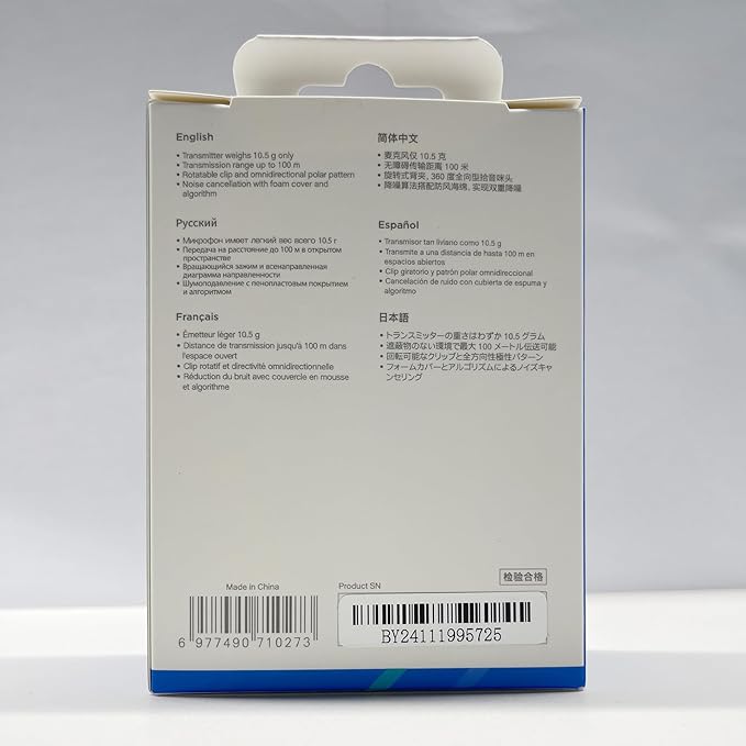 BOYA BY-V10 USB-C Wireless Lavalier Microphone for iPhone16/15 Android, Type-C Smartphone Laptop, Noise Canceling, Mini Clip-on Microphone for YouTube, Podcast, Facebook, TikTok Vlogging Recordings