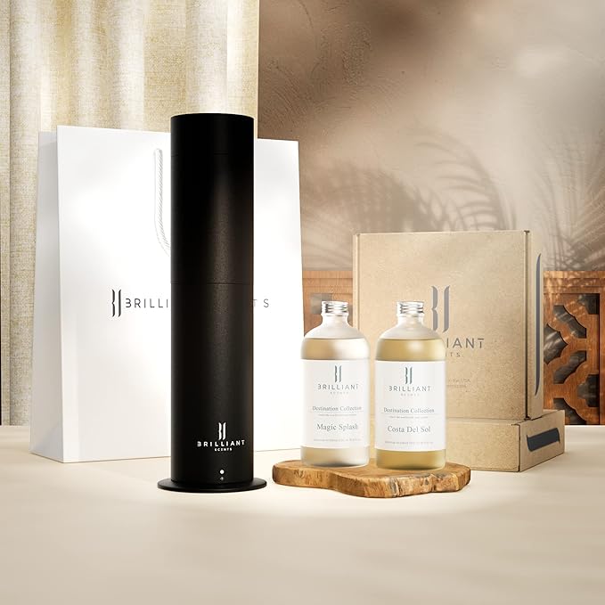 Brilliant Scents Magic Splash Scent | Fresh Air, Lemon Peel, Melon | Luxury Home & Business Scent | Fragrance Oil | 120ML