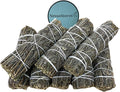 NessaStores 8 Dried Lavender Smudge Sticks, 4 Inch Hand Tied, All Natural, Ethically Sourced for Home Cleansing, Stress Relief, & Clearing Negative Energy. JC-144