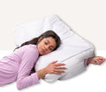 Wife Pillow the Side Sleeper Pillow with Arm Hole for Shoulder Pain - Arm Tunnel Pillow for Side Sleepers, Shoulder Relief & Neck Support Comfort Sleep Pillow for Adults - Down Goose Feather/FiberFill