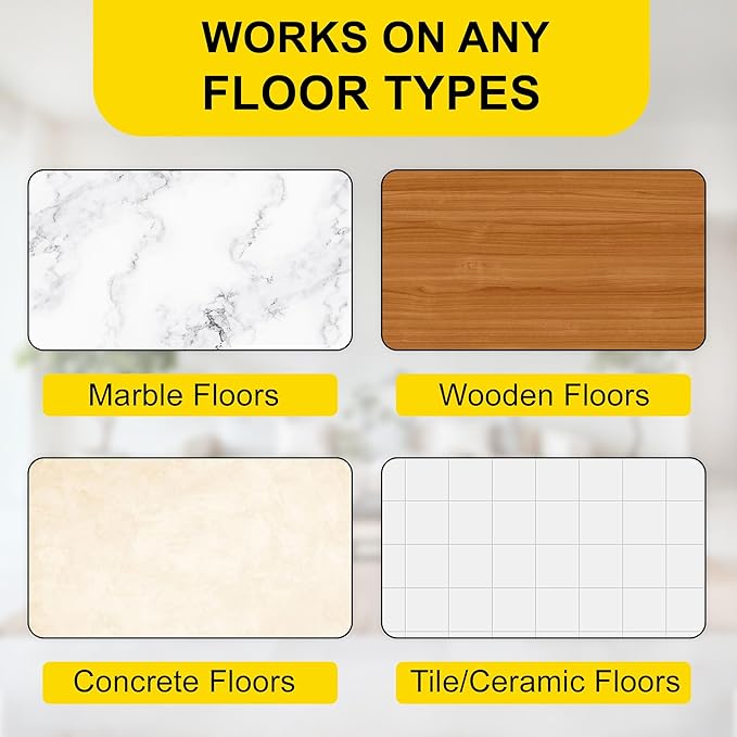 Alien Grip Rug Gripper Carpet Tape - 12pcs, 4x4 in. Anti-Slip Hardwood, Tile Floor, No Damage - Double Sided Reusable, Non Slip Corner Rug Pads - As Seen on TV