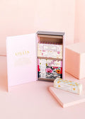 LOLLIA Petite Treat Handcreme Gift Set with Always in Rose, Breathe, Dream, Relax, This Moment & Wish, Scented Hand Cream for Women, Moisturizing Lotion for Dry Hands, Quick Absorbing Skin Care
