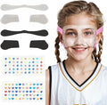 WR01B Girls Nose Guard for Broken Nose Adjustable Basketball Soccer Sports Face Mask with Padding for Youth Teens