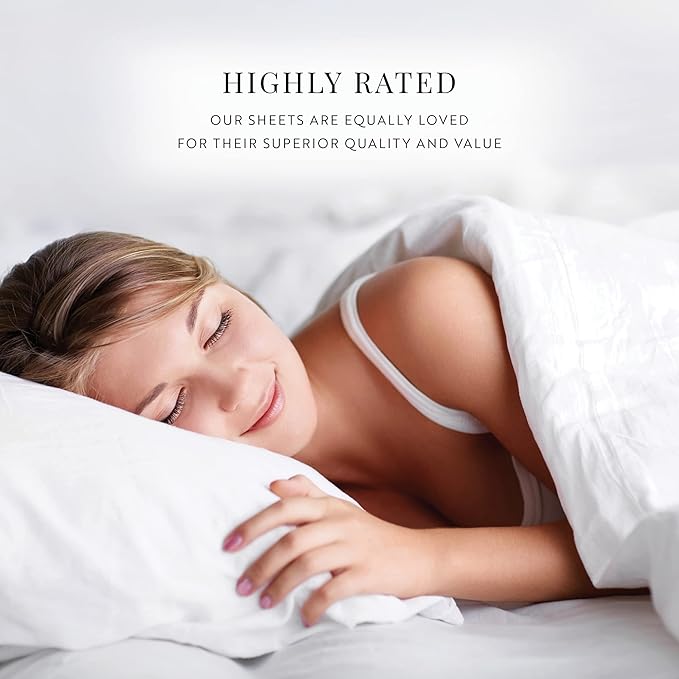 Linen Market Brushed Microfiber Queen Sheet Set 4 Piece – Oeko-TEX Certified Ultra Soft & Wrinkle-Free - 16" Deep Pocket Sheets - Easy Care Queen Size - Gold