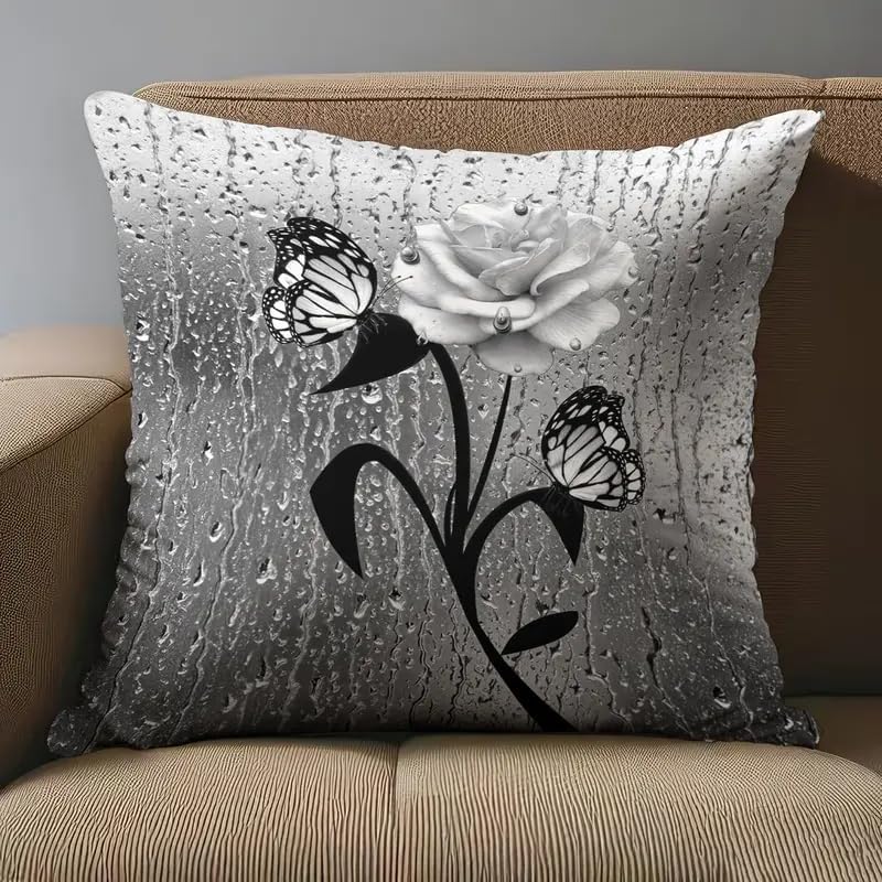 2pcs Elegant Decorative Throw Pillow Cover - Image 5