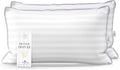 Queen Anne Hotel Collection Pillows – Luxury Down Alternative Bed Pillows (2-Pack, Standard Firm) – Ultimate Comfort, Hypoallergenic, Made in The USA