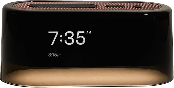 Loftie Alarm Clock with Sound Machine – Smart Alarm Clock with Light, White Noise, Bluetooth Speaker, Night Light Sound Machine, 100+ Sounds, Blackout Mode, No WiFi Mode, Optional Subscription -Penny