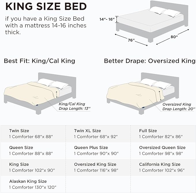 Bedsure Comforter Duvet Insert - Quilted Comforters Oversized King Size, All Season Duvet, GentleSoft Down Alternative Bedding, with 8 Tabs, Gifts for Women, Dusty Pink, Oversized King 116x98 Inches