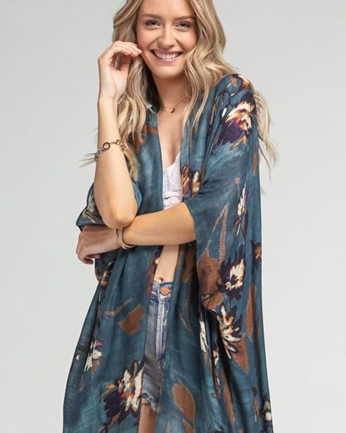 Moss Rose Women Summer Bikini Kimono Bathing Suit Cover Ups for Swimwear