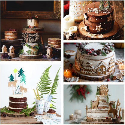 10 Pcs 9-11 Inch Unfinished Wood Slices for Centerpieces,Natural Wood Rounds for Crafts Rustic Wedding and Table Decorations,Wooden Discs with Tree Bark,Ideal for Crafts,Painting,and Holiday Decor