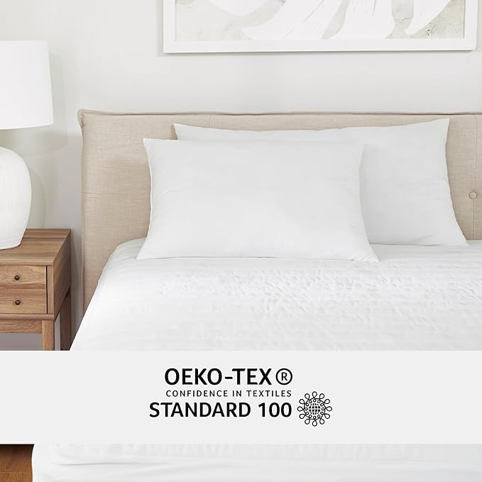 Fern and Willow King Size Bed Pillows - Set of 2, 36"x20" - Luxurious Ultra-Soft Cooling Pillow - Hotel Quality, Down Alternative Fill - Ideal Gift for Side, Back & Stomach Sleepers