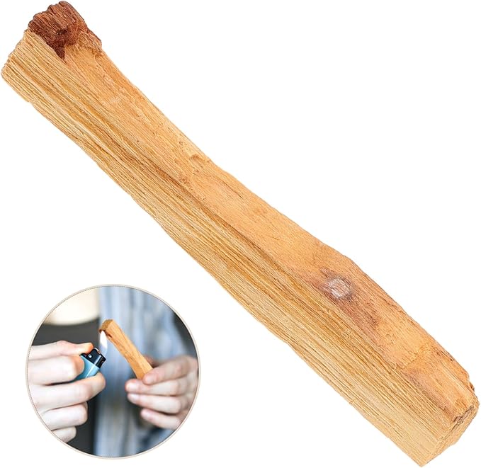 Natural Holy Wood Incense Sticks Smudge Sticks for Meditation and Relaxation Calming Aromatherapy for Purifying Air and Stress Relief in Home and Office