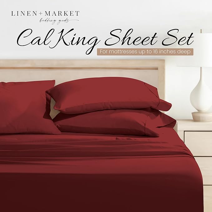 Linen Market 4 Piece Bed Sheet Set