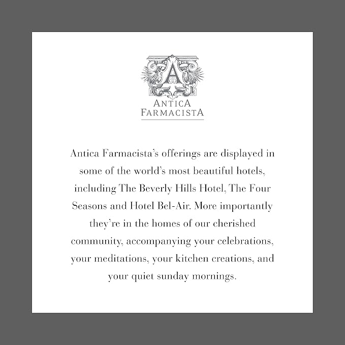 Antica Farmacista Three-Wick Candle - Decorative Home Candle - Long-Lasting & Premium Scented - Luxury Gift - Lemon, Verbena & Cedar, 25 oz