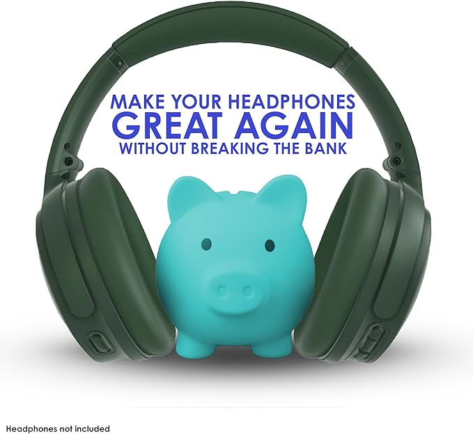 Replacement QC Ear Pad and Headband Pad Kit Cushion. Compatible with Bose QuietComfort 2023 QC45 QCSE QC35 II Noise Cancelling Headphones (Cypress Green). Easy DIY Fit